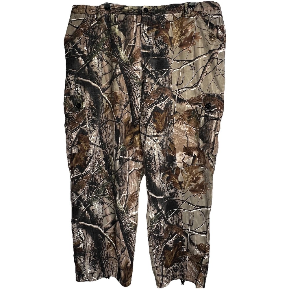 Liberty 3XL Realtree Camo Cargo Pants Hunting Tactical Adjustable Waist 48x31